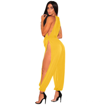 High Quantity Women Sexy Split Jumpsuit for Dinner